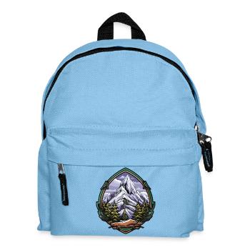 Eisberge Mountains Gipfel - Kinder Rucksack - Hellblau - Vorne