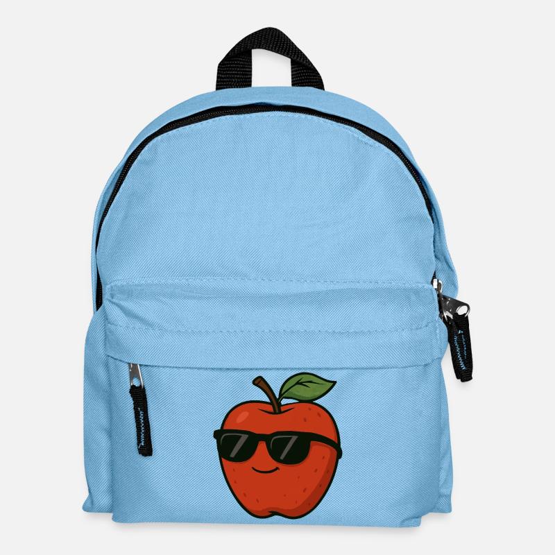 Bande dessinée Apple - Sac à dos Enfant - bleu clair