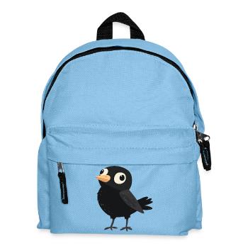 little stupid bird - Kids' Backpack - light blue - Front