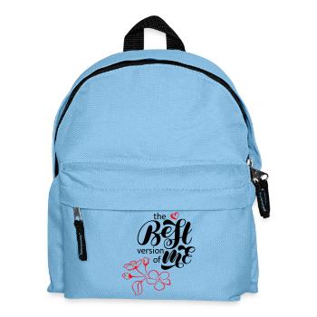 best version of me - Kids' Backpack - light blue - Front