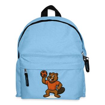 handball biber - Kinder Rucksack - Hellblau - Vorne