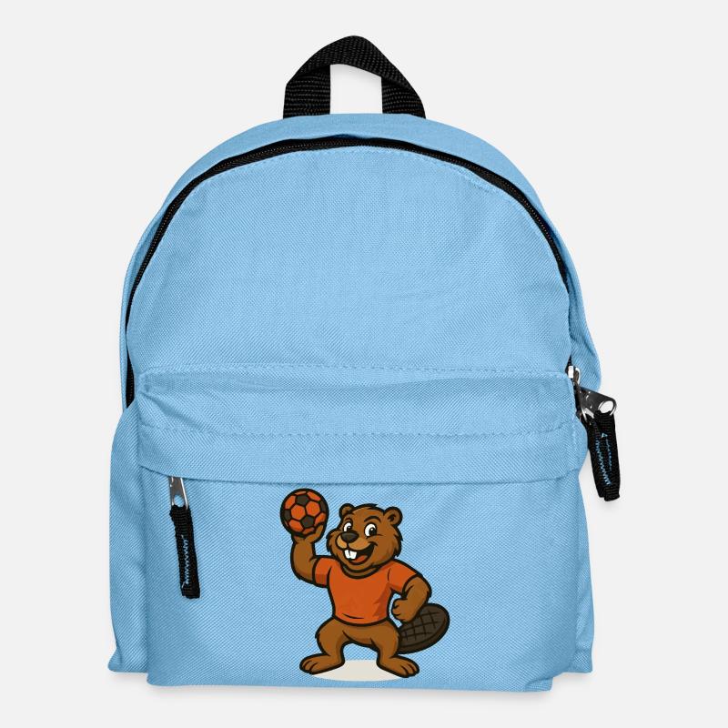 Handball Castor - Sac à dos Enfant - bleu clair