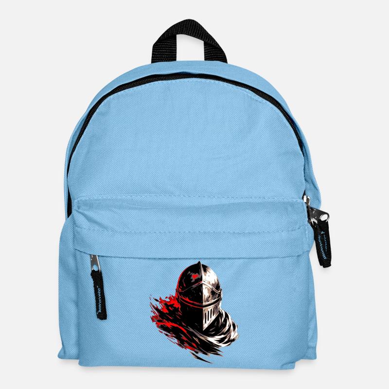 Wrath and Steel - Kids' Backpack - light blue