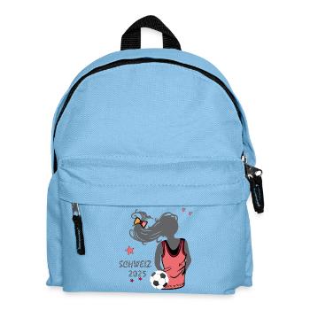 Girl power football event - Kids' Backpack - light blue - Front
