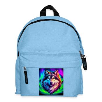 Loup - Sac à dos Enfant - bleu clair - Devant