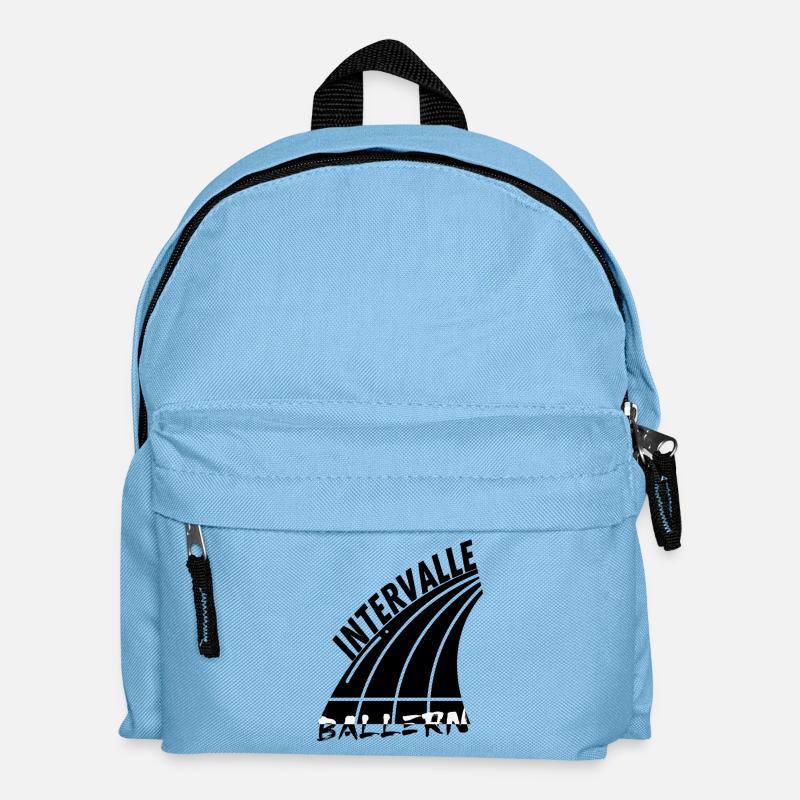 Vitesse sans limites. Les intervalles vous rendent rapide - Sac à dos Enfant - bleu clair