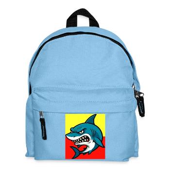 Hai - Kinder Rucksack - Hellblau - Vorne