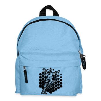 Motif de handball minimaliste pour femmes - Sac à dos Enfant - bleu clair - Devant