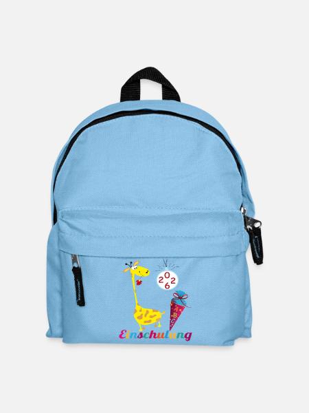 Einschulung 2026  - Kinder Rucksack - Hellblau