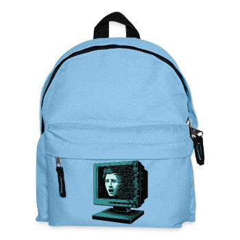 IA rétroglitch Retroglitch Computer Terror - Sac à dos Enfant - bleu clair - Devant