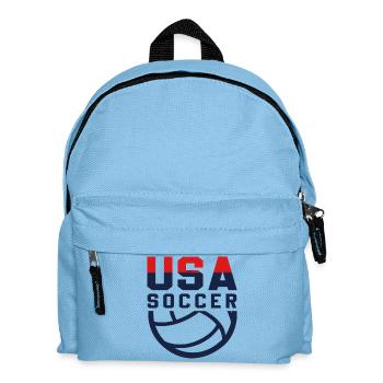 USA Soccer - Kinder Rucksack - Hellblau - Vorne
