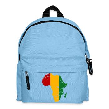 Guiena_Flagge_Afrika_used - Sac à dos Enfant - bleu clair - Devant