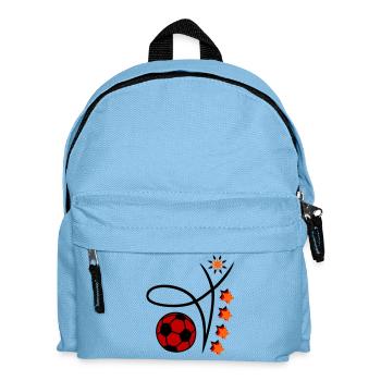 Fußball Event - Kinder Rucksack - Hellblau - Vorne