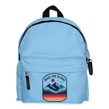 Mountains - Gemacht für Ultras - Kinder Rucksack - Hellblau - Vorne