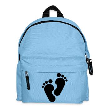 Pieds nus, pieds nus - Sac à dos Enfant - bleu clair - Devant