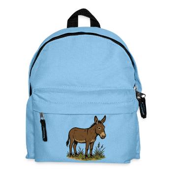 donkey - Kids' Backpack - light blue - Front