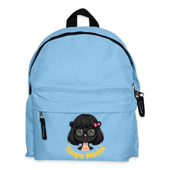 Taupe Model, and you'll be more beautiful - Kids' Backpack - light blue - Front