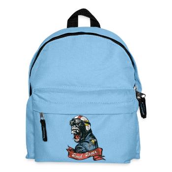 Road Ranger Gorilla - Kids' Backpack - light blue - Front