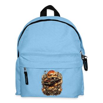 Fiery Musclecar Inferno - Kids' Backpack - light blue - Front