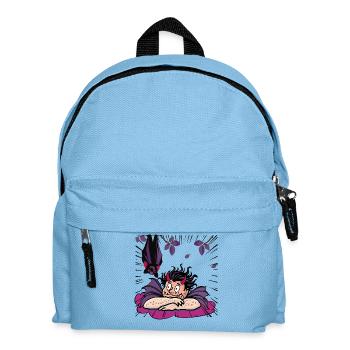 Raffael's Teuflischer Nachttraum nit Fledermaus - Kinder Rucksack - Hellblau - Vorne