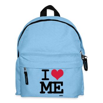i love me by wam - Kinder Rucksack - Hellblau - Vorne