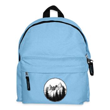 I'm a hiker, mountain hiking gift - Kids' Backpack - light blue - Front