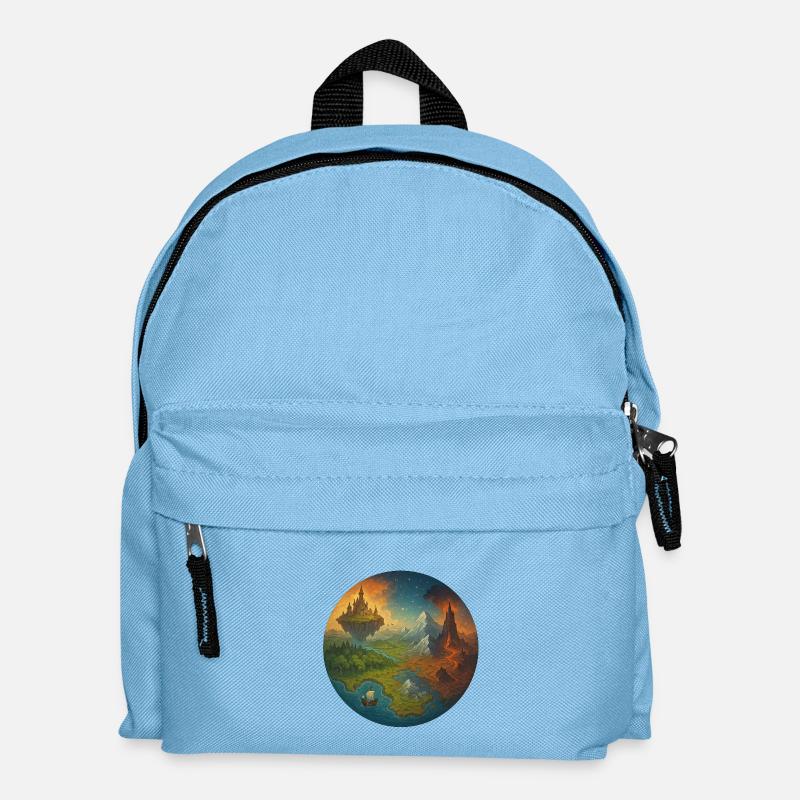 Azeroth - Kids' Backpack - light blue