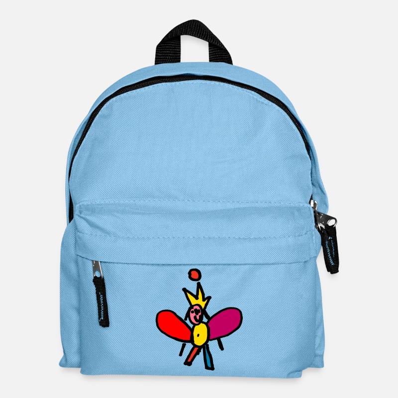 Elfenkönigin - Kinder Rucksack - Hellblau