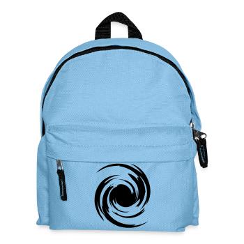 big_swirl - Kinder Rucksack - Hellblau - Vorne