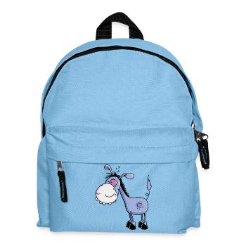 Esel - Langohresel - Eselchen - Kinder Rucksack - Hellblau - Vorne