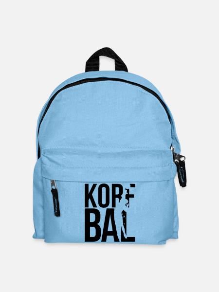 korfbal korfball - Kids' Backpack - light blue
