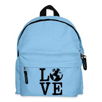 La terre d'amour - Sac à dos Enfant - bleu clair - Devant
