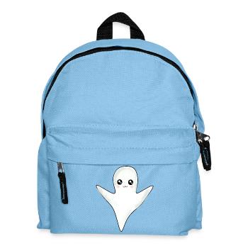 T-shirt d’Halloween Ghost spooky chemise mignonne - Sac à dos Enfant - bleu clair - Devant