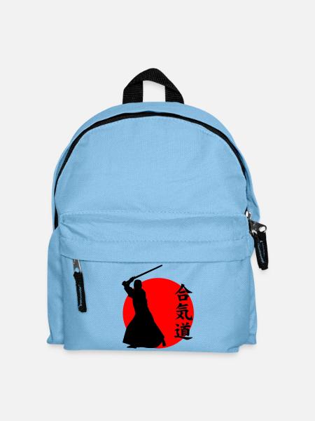 Aïkido - Sac à dos Enfant - bleu clair