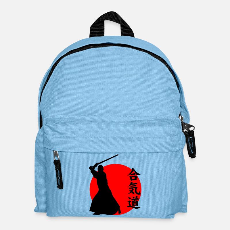 Aïkido - Sac à dos Enfant - bleu clair