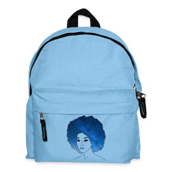 Starry hair - Kids' Backpack - light blue - Front