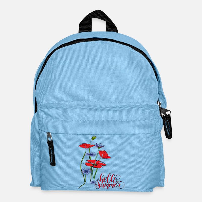 hello Summer - Kinder Rucksack - Hellblau