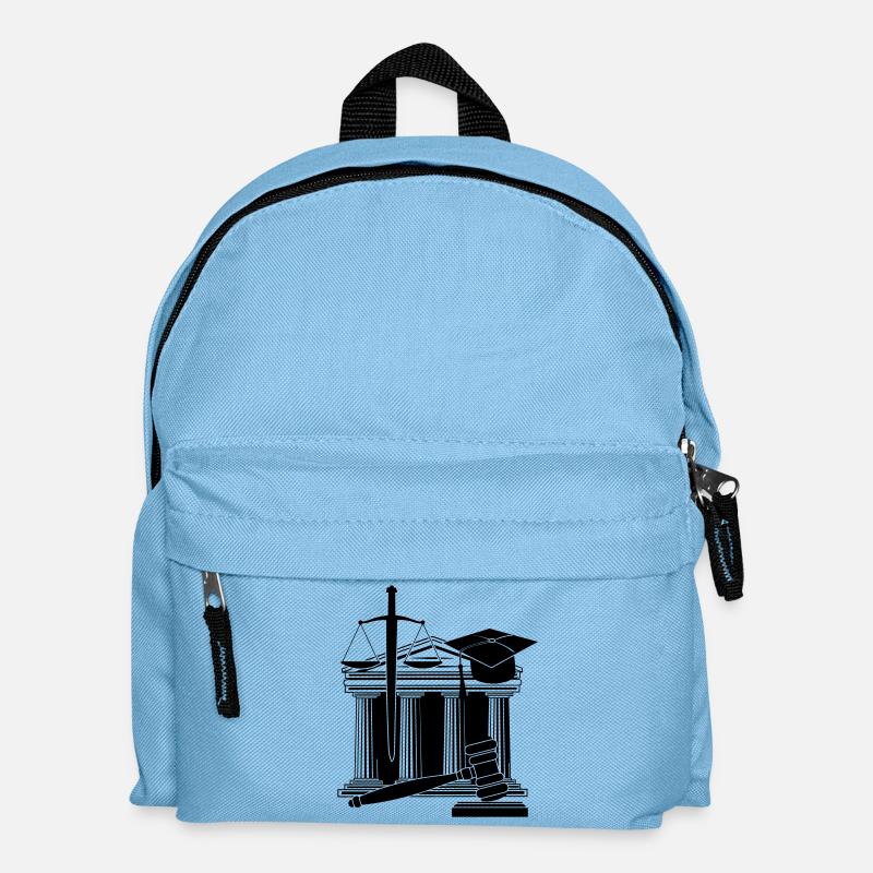Logo des Gerichts - Kinder Rucksack - Hellblau