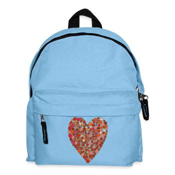 Cœur de bulle - Sac à dos Enfant - bleu clair - Devant