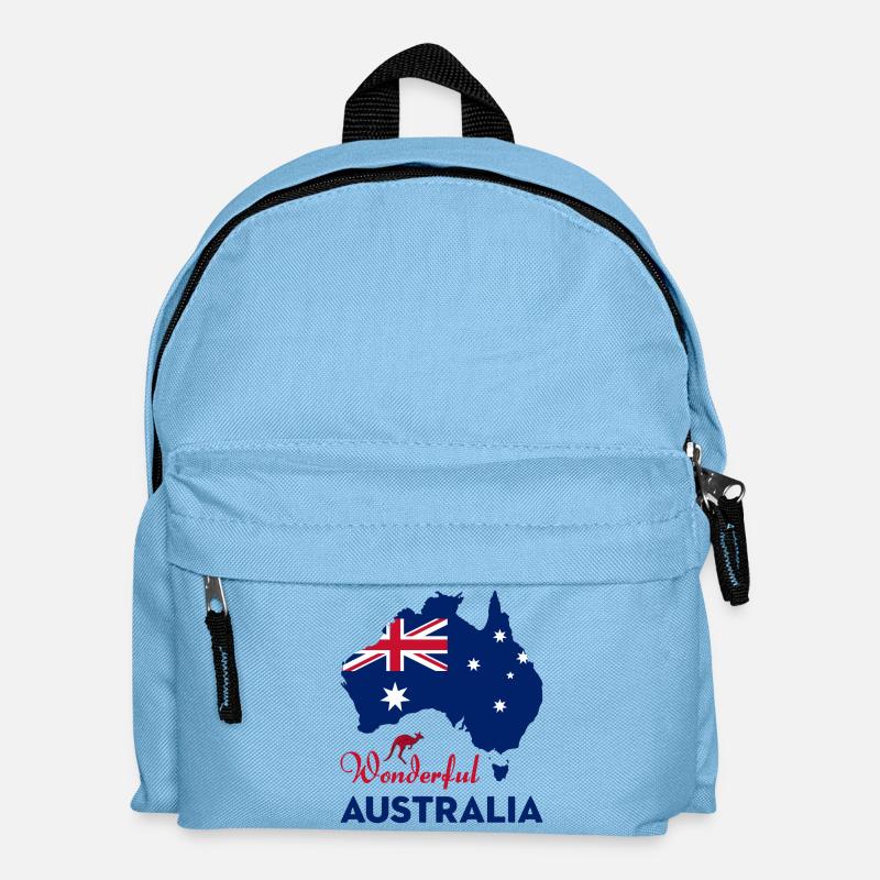 Wunderbares Australien - Kinder Rucksack - Hellblau