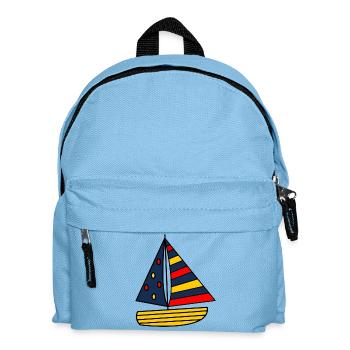 HOLIDAY. HAPPY HOLIDAYS. MISTRESS. MASTER. TEACHER - Kids' Backpack - light blue - Front