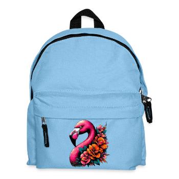 Flamingo - Kids' Backpack - light blue - Front