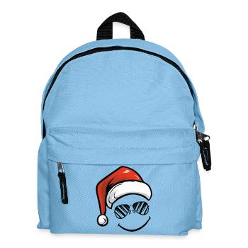 Smileface Nikolaus - Kinder Rucksack - Hellblau - Vorne