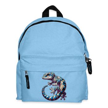 Gecko - Kids' Backpack - light blue - Front