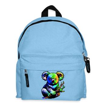 Koala - Kinder Rucksack - Hellblau - Vorne