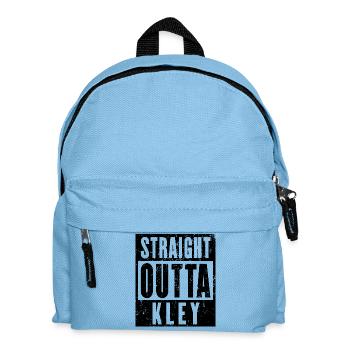 Kley, Ruhrgebiet, Ruhrpott, Dortmund - Kinder Rucksack - Hellblau - Vorne