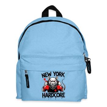 Urban Bulldog Fight for NY Hardcore - Kids' Backpack - light blue - Front