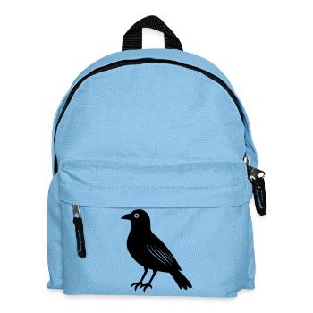 Raven - Kids' Backpack - light blue - Front