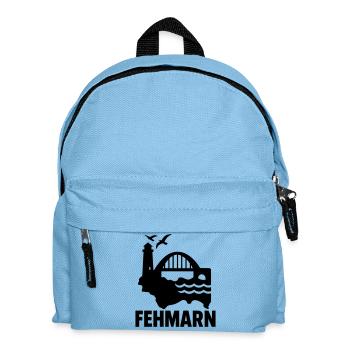 fehmarn schleswig holstein - Kinder Rucksack - Hellblau - Vorne