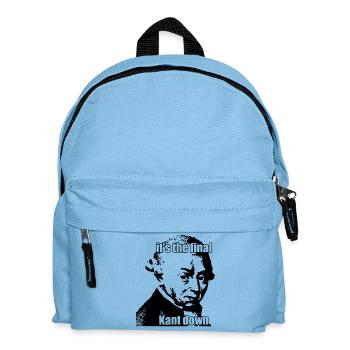 It´s the finale Kant down - Kinder Rucksack - Hellblau - Vorne